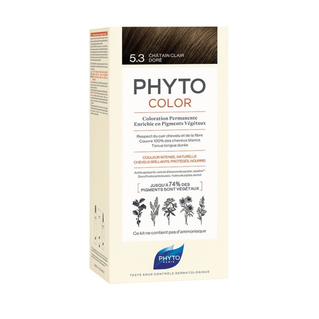 PHYTO Phytocolor 5.3 Light Gold Gold