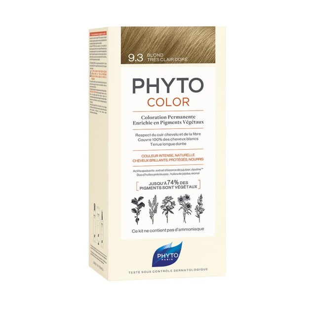 PHYTO Phytocolor 9.3 TRES CLAIR DORE