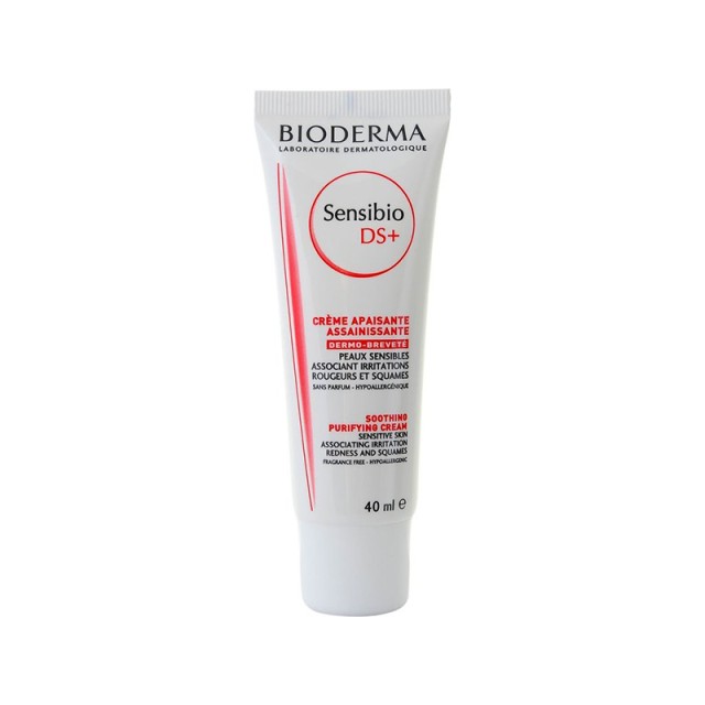 BIODERMA Sensibio DS+ Soothing Purifying Cream Sensitive Skin 40ml