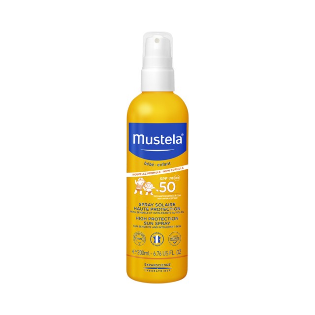 MUSTELA High Protection Sun Spray SPF50 200ml