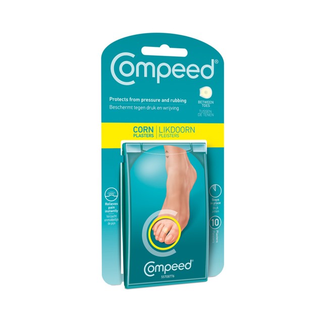 COMPEED Patches For Calluses Between The Toes 10pcs