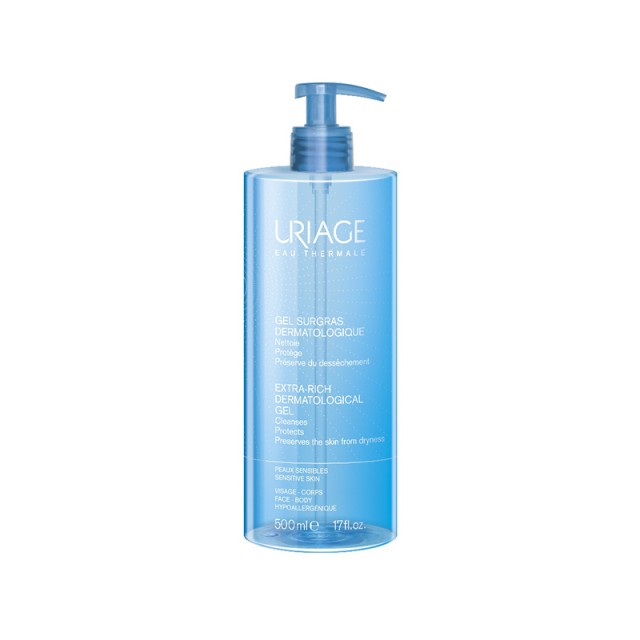 URIAGE Extra-Rich Dermatological Gel Sensitive Skin 500ml