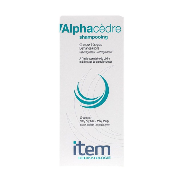 ITEM Alphacedre Shampoo for Very Oily Hair & Itchy Scalp 200ml