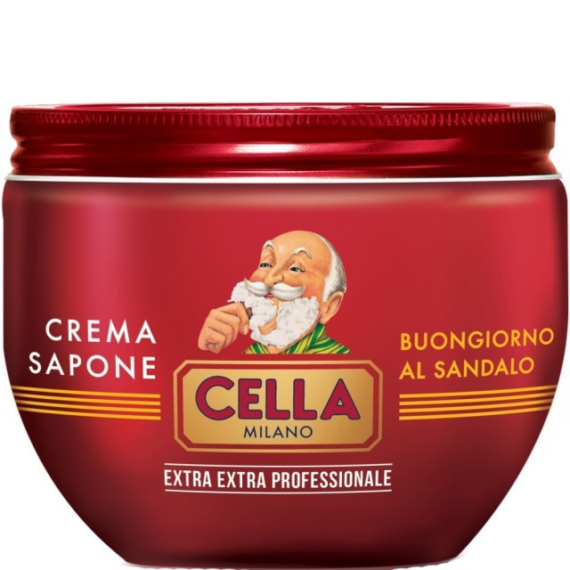 Cella Milano Extra Pro - Shaving Cream Buongiorno al Sandalo 300ml