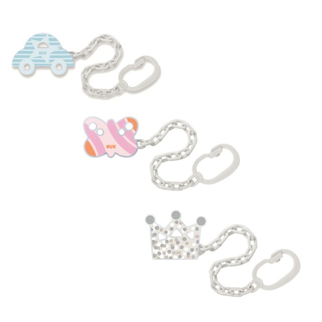 NUK Chain For Pacifier In Various Designs