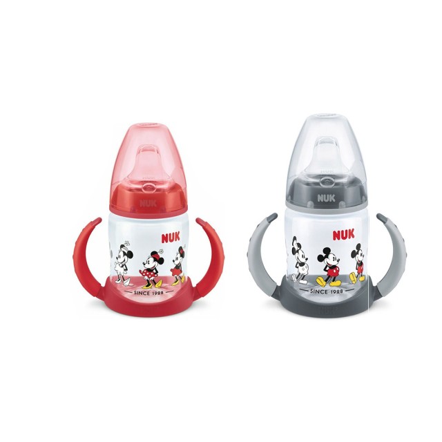NUK Baby Bottle First Choice Disney Mickey / Minnie Mouse with Handles 150ml