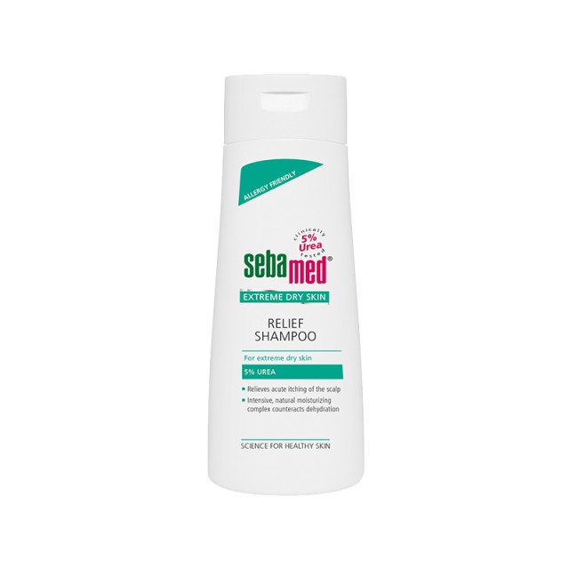 SEBAMED Extreme Dry Skin Relief Shampoo 5% Urea 200ml