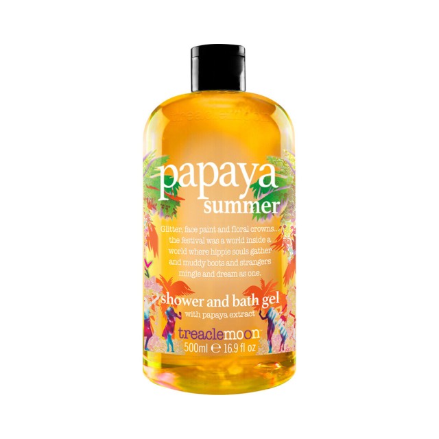 TREACLEMOON papaya Summer bath & shower gel 500ml