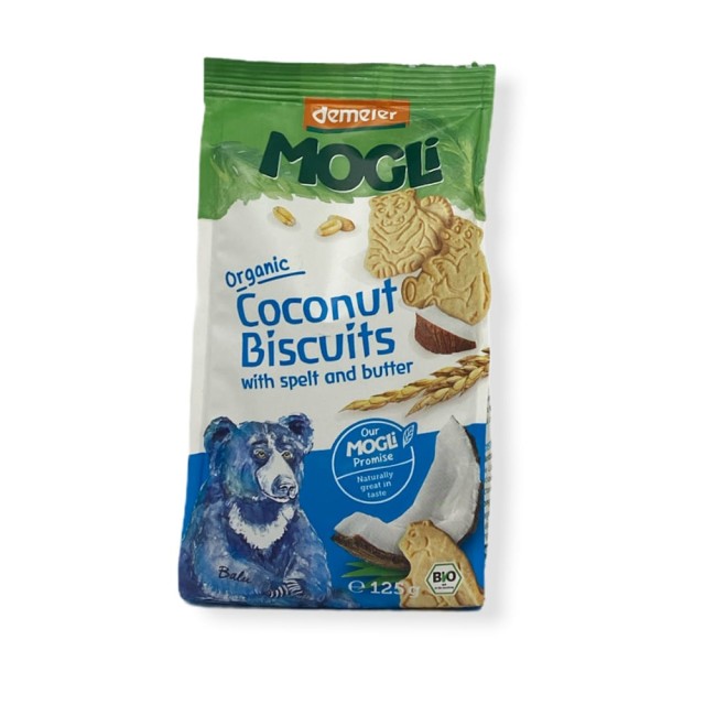 MOGLI Childrens coconut cookies 125gr