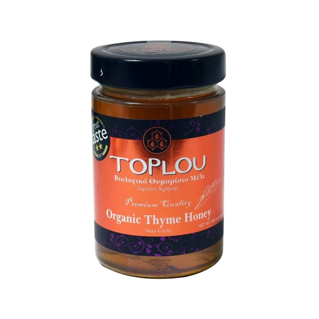 Greek Organic Thyme Honey from Crete 400gr