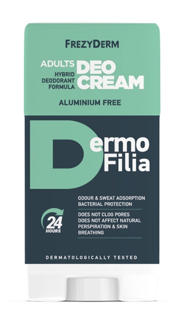 Frezyderm Dermofilia Adults 24h Deodorant Cream Aluminium Free 40ml