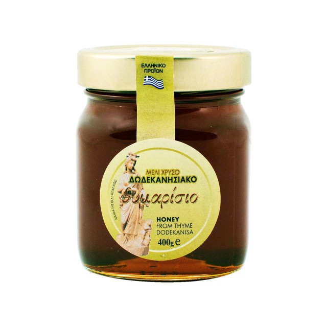 Gold Thyme Honey From Dodecanese 400gr