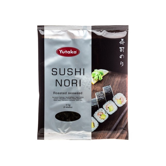 YUTAKA sushi nori (seaweed for sushi) 11gr