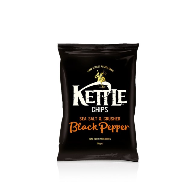 KETTLE Chips sea salt & pepper 150gr