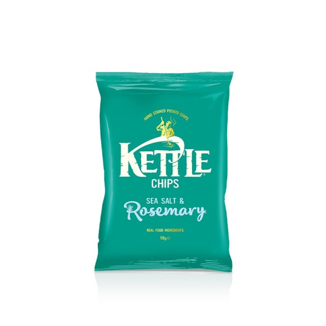 KETTLE Chips sea salt & rosemary 150gr
