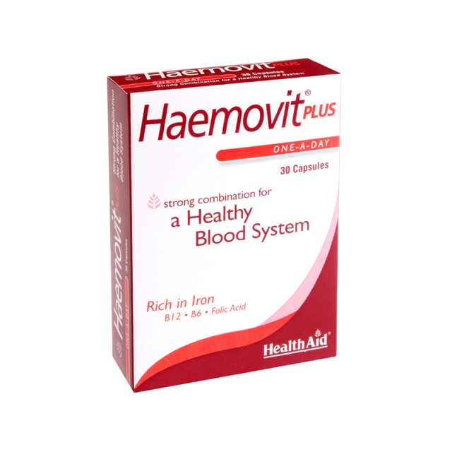 HEALTH AID Haemovit Plus - Hematopoietic 30 Caps