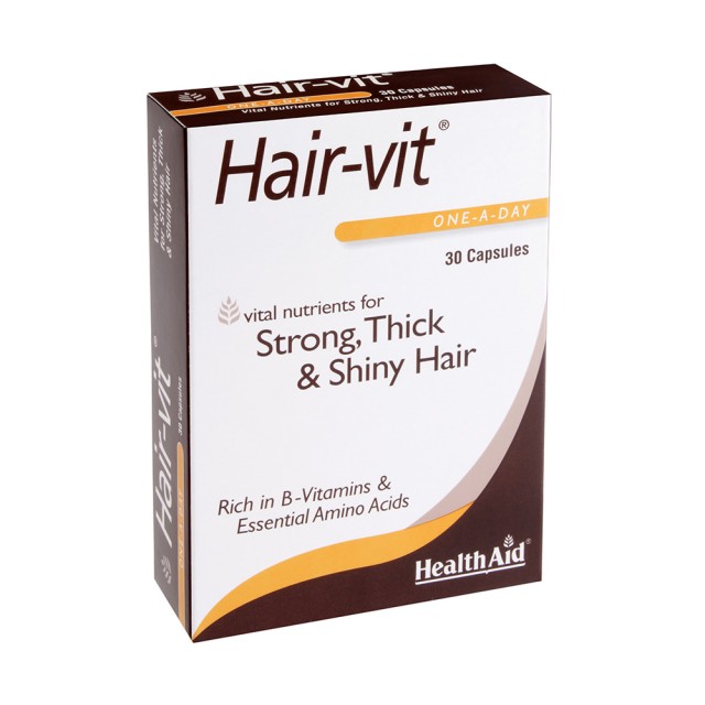 HEALTH AID Hairvit -Strong-Healthy Hair 30 Caps