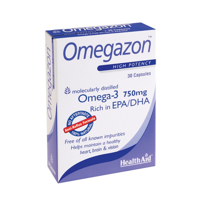 HEALTH AID Omegazon Omega-3 750Mg 30 Caps