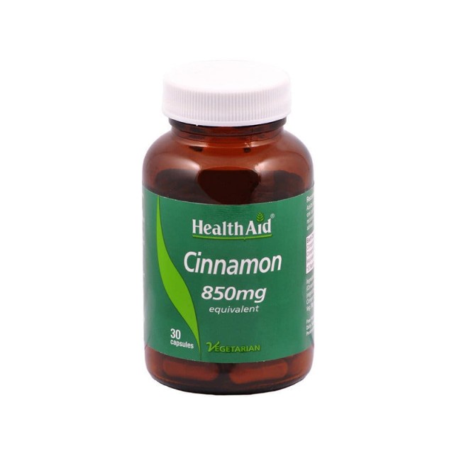 HEALTH AID Cinnamon 850mg 30 capsules