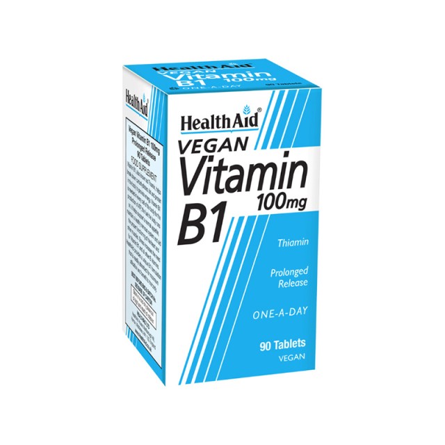 HEALTH AID Vitamin B1 100mg 90 tablets