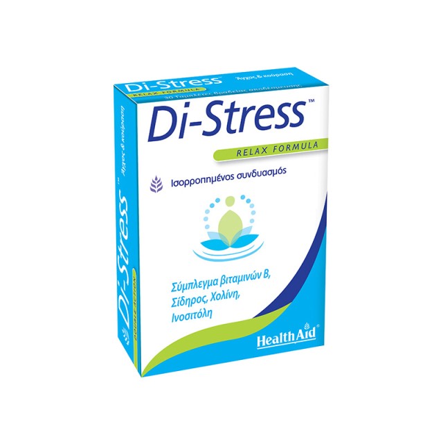 HEALTH AID Di-Stress -Anxiety & Fatigue 30 Tabs