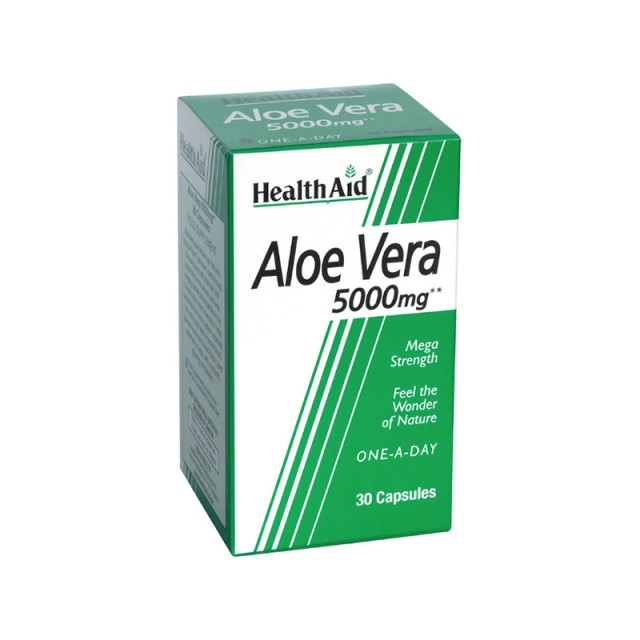 HEALTH AID Aloe Vera 5000mg 30 capsules
