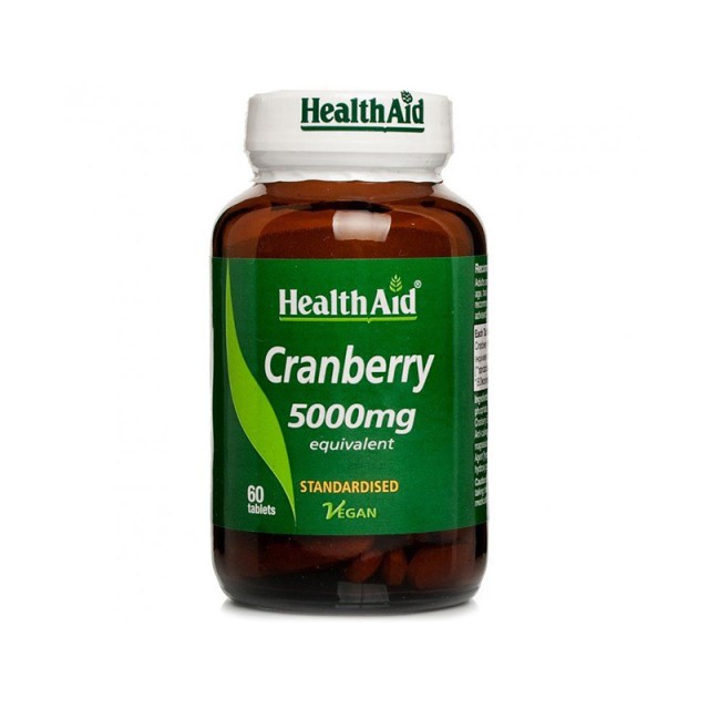 HEALTH AID Cranberry Extract 5000mg 60 tablets