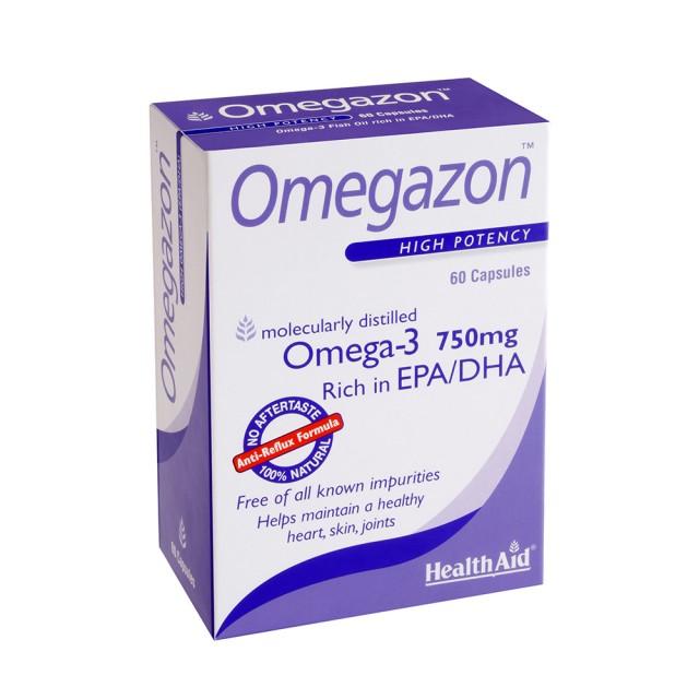 HEALTH AID Omegazon Omega-3 750Mg 60 Caps