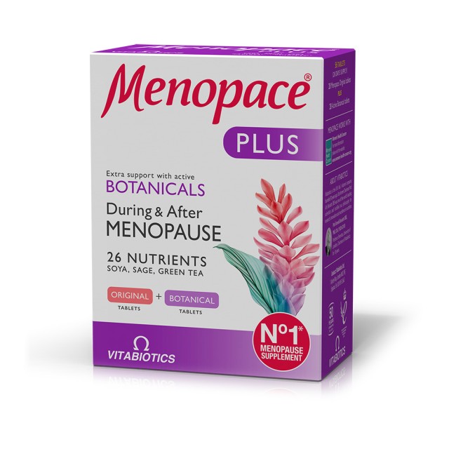 VITABIOTICS Menopace Plus 28 Tabs & 28 Tabs