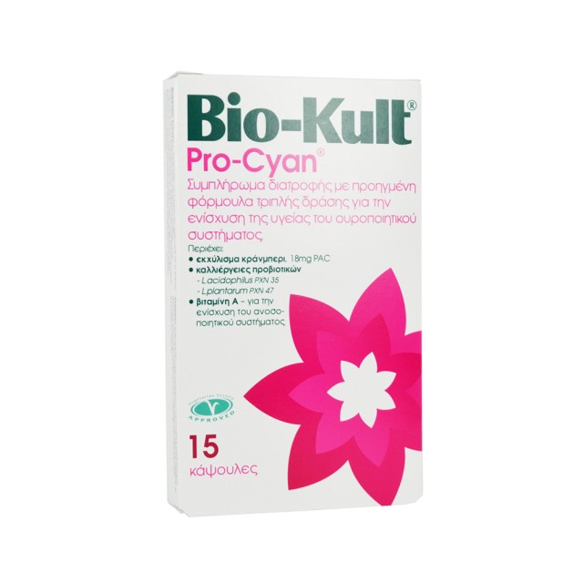 BIO-KULT Pro-Cyan 15 capsules