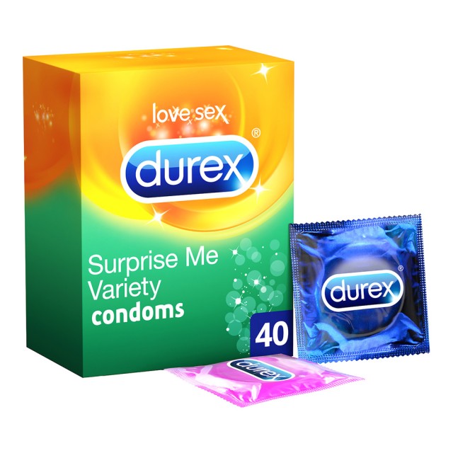 DUREX Surprise Me Variety Box 40pcs