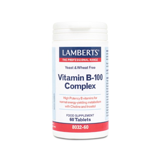 LAMBERTS Vitamin B 100 Complex 60 tablets