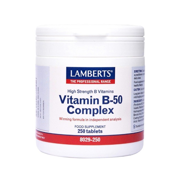 LAMBERTS Vitamin B-50 Complex 250 tablets
