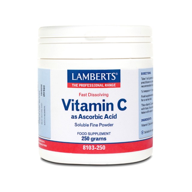 LAMBERTS Vitamin C as Ascorbic Acid 250gr