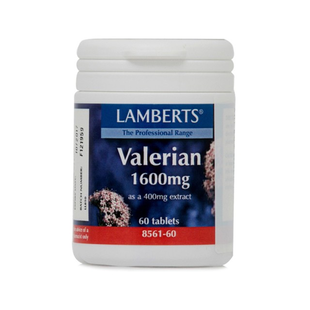 LAMBERTS Valerian 1600mg 60 tablets