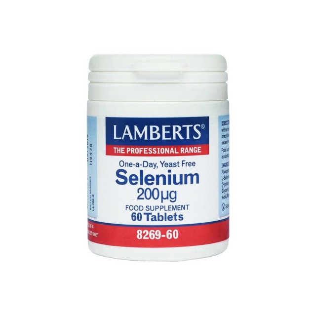 LAMBERTS Selenium 200mg 60 tablets