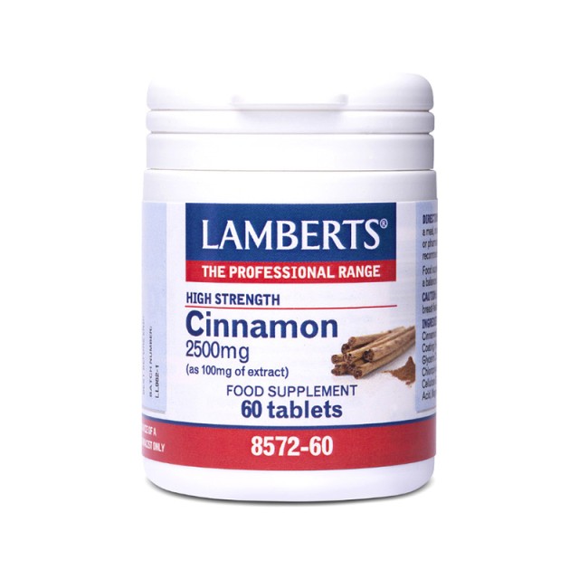 LAMBERTS Cinnamon 2500mg 60 tablets
