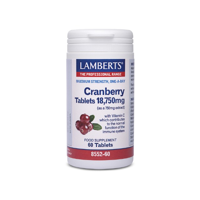 LAMBERTS Cranberry 18,750mg 60 tablets