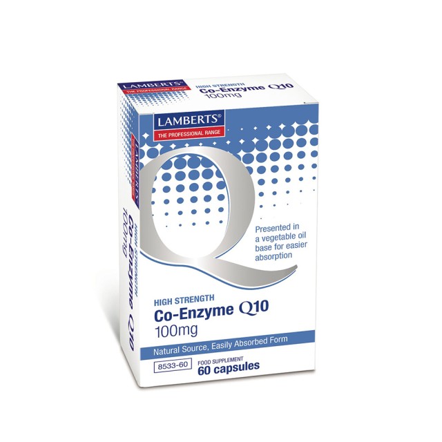 LAMBERTS Co-Enzyme Q10 100mg 60 capsules