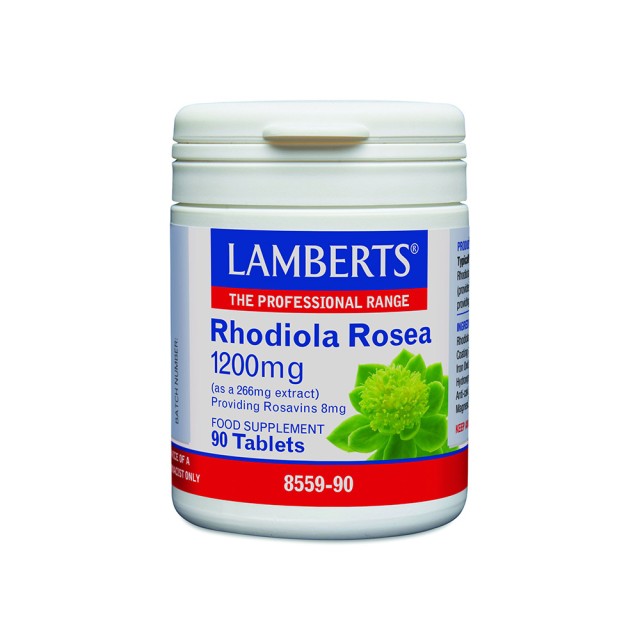 LAMBERTS Rhodiola Rosea 1200mg 90 tablets