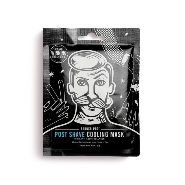 BARBER PRO Post Shave Cooling Mask (with anti-ageing collagen)