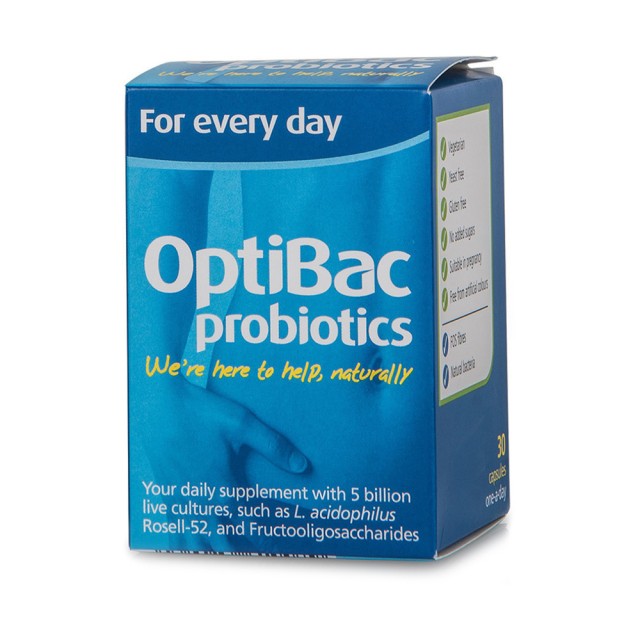 OPTIBAC Probiotics for each day 30 capsules