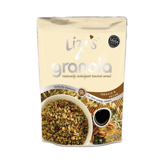 LIZI’S cereal granola with pecan nut molasses 400gr