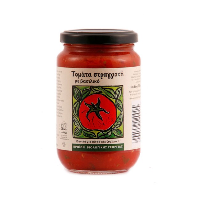 GOUSIARIS tomato sauce strainer with basil 330ml