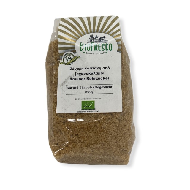 BIOFRESCO Brown sugar Demerara 500gr