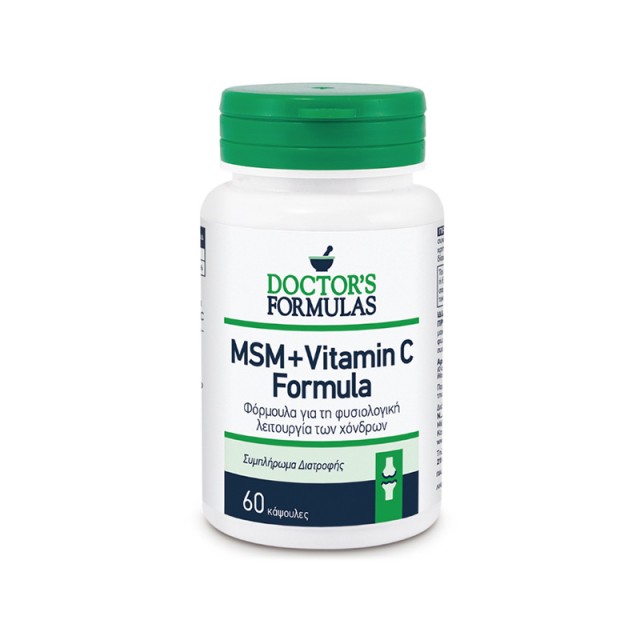 DOCTOR’S FORMULAS Msm + Vitamin C 60 capsules