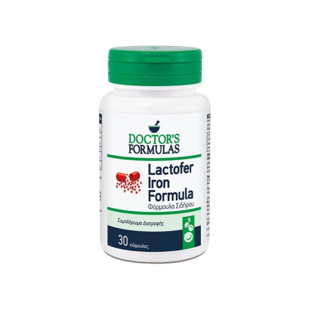 DOCTOR’S FORMULAS Lactofer Iron Formula 30 capsules