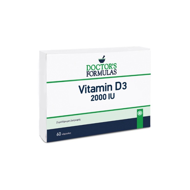 DOCTOR’S FORMULAS Vitamin D3 2000iu 60 Capsules