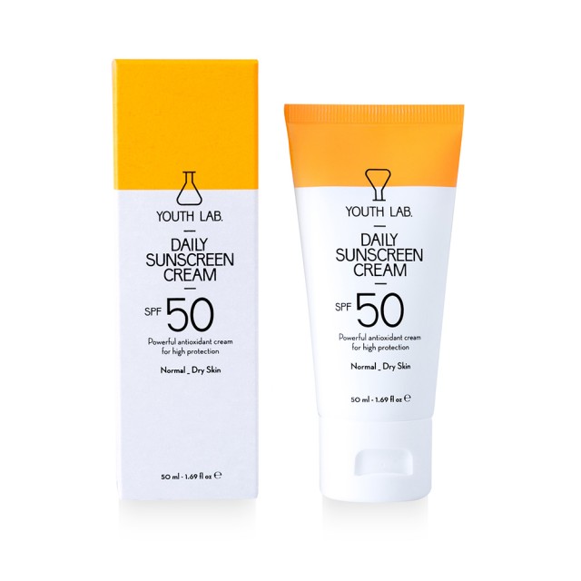 YOUTH LAB Daily Sunscreen Cream Spf50 (Normal-Dry Skin) 50 ml