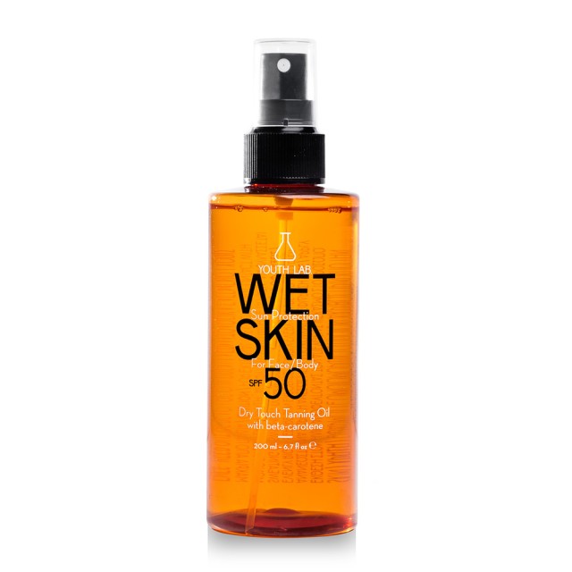 YOUTH LAB Wet Skin Sun Protection Spf50 (Dry Oil - All Skin Types) 200ml